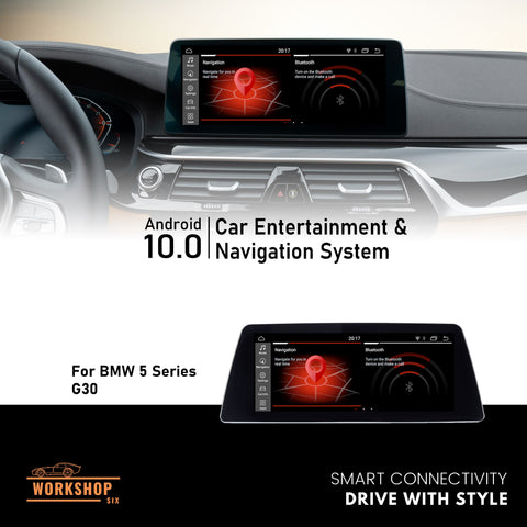 BMW | 5 Series G30 | 10.25" Android Screen