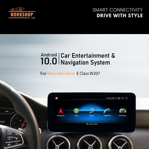 BENZ | E Class W207 | 10.25"/12.3" Android Screen